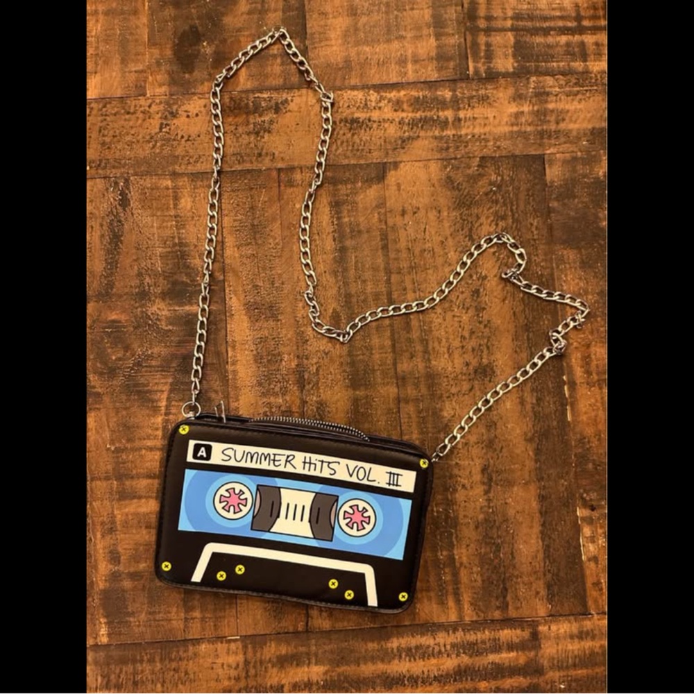 Retro Cassette Tape Crossbody Bag